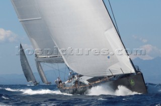 Maxi Yacht Rolex Cup 2009 is the best maxi sailing regatta in the calendar, featuring dramatic action and big sailing and racing boats on the blue water of Costa Smeralda