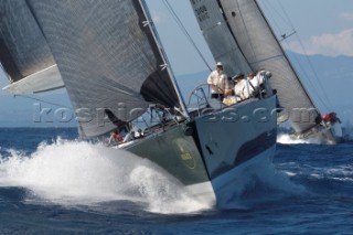 Maxi Yacht Rolex Cup 2009 is the best maxi sailing regatta in the calendar, featuring dramatic action and big sailing and racing boats on the blue water of Costa Smeralda