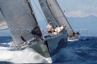 Maxi Yacht Rolex Cup 2009 is the best maxi sailing regatta in the calendar, featuring dramatic action and big sailing and racing boats on the blue water of Costa Smeralda