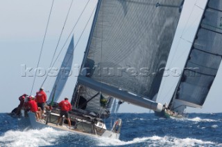 Maxi Yacht Rolex Cup 2009 is the best maxi sailing regatta in the calendar, featuring dramatic action and big sailing and racing boats on the blue water of Costa Smeralda