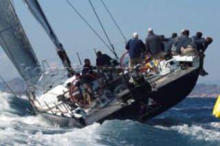 Maxi Yacht Rolex Cup 2009 is the best maxi sailing regatta in the calendar, featuring dramatic action and big sailing and racing boats on the blue water of Costa Smeralda