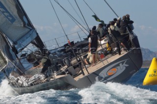 Maxi Yacht Rolex Cup 2009 is the best maxi sailing regatta in the calendar, featuring dramatic action and big sailing and racing boats on the blue water of Costa Smeralda