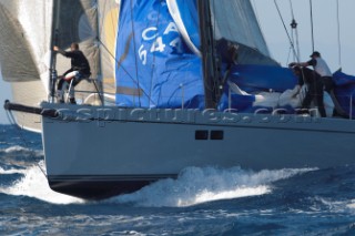 Maxi Yacht Rolex Cup 2009 is the best maxi sailing regatta in the calendar, featuring dramatic action and big sailing and racing boats on the blue water of Costa Smeralda