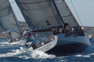 Maxi Yacht Rolex Cup 2009 is the best maxi sailing regatta in the calendar, featuring dramatic action and big sailing and racing boats on the blue water of Costa Smeralda