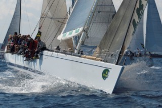 Maxi Yacht Rolex Cup 2009 is the best maxi sailing regatta in the calendar, featuring dramatic action and big sailing and racing boats on the blue water of Costa Smeralda