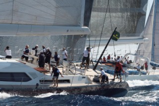 Maxi Yacht Rolex Cup 2009 is the best maxi sailing regatta in the calendar, featuring dramatic action and big sailing and racing boats on the blue water of Costa Smeralda