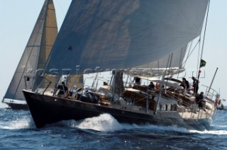 Maxi Yacht Rolex Cup 2009 is the best maxi sailing regatta in the calendar, featuring dramatic action and big sailing and racing boats on the blue water of Costa Smeralda