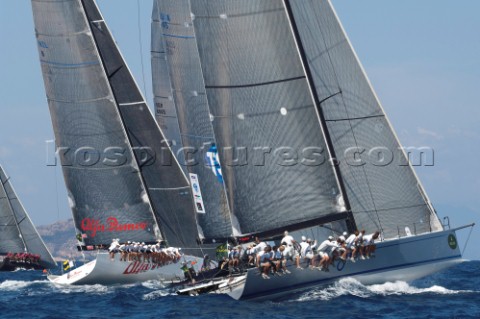 Maxi Yacht Rolex Cup 2009 is the best maxi sailing regatta in the calendar featuring dramatic action