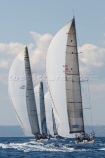 Maxi Yacht Rolex Cup 2009 is the best maxi sailing regatta in the calendar, featuring dramatic action and big sailing and racing boats on the blue water of Costa Smeralda