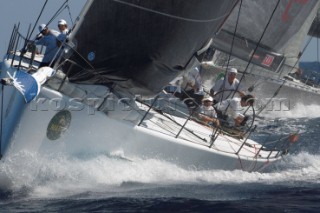 Maxi Yacht Rolex Cup 2009 is the best maxi sailing regatta in the calendar, featuring dramatic action and big sailing and racing boats on the blue water of Costa Smeralda