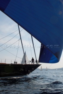 Maxi Yacht Rolex Cup 2009 is the best maxi sailing regatta in the calendar, featuring dramatic action and big sailing and racing boats on the blue water of Costa Smeralda