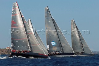 Maxi Yacht Rolex Cup 2009 is the best maxi sailing regatta in the calendar, featuring dramatic action and big sailing and racing boats on the blue water of Costa Smeralda