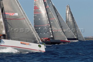 Maxi Yacht Rolex Cup 2009 is the best maxi sailing regatta in the calendar, featuring dramatic action and big sailing and racing boats on the blue water of Costa Smeralda