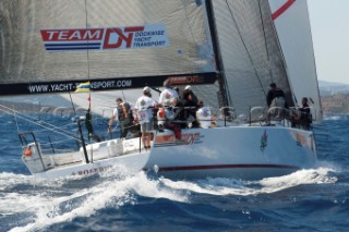 Maxi Yacht Rolex Cup 2009 is the best maxi sailing regatta in the calendar, featuring dramatic action and big sailing and racing boats on the blue water of Costa Smeralda