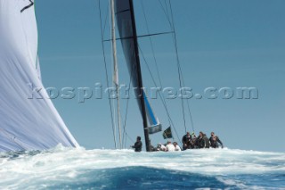 Maxi Yacht Rolex Cup 2009 is the best maxi sailing regatta in the calendar, featuring dramatic action and big sailing and racing boats on the blue water of Costa Smeralda