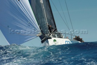 Maxi Yacht Rolex Cup 2009 is the best maxi sailing regatta in the calendar, featuring dramatic action and big sailing and racing boats on the blue water of Costa Smeralda