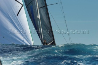 Maxi Yacht Rolex Cup 2009 is the best maxi sailing regatta in the calendar, featuring dramatic action and big sailing and racing boats on the blue water of Costa Smeralda