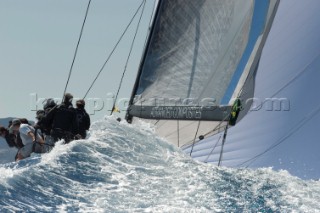 Maxi Yacht Rolex Cup 2009 is the best maxi sailing regatta in the calendar, featuring dramatic action and big sailing and racing boats on the blue water of Costa Smeralda