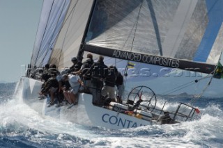 Maxi Yacht Rolex Cup 2009 is the best maxi sailing regatta in the calendar, featuring dramatic action and big sailing and racing boats on the blue water of Costa Smeralda