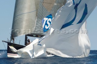 Maxi Yacht Rolex Cup 2009 is the best maxi sailing regatta in the calendar, featuring dramatic action and big sailing and racing boats on the blue water of Costa Smeralda