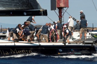 Maxi Yacht Rolex Cup 2009 is the best maxi sailing regatta in the calendar, featuring dramatic action and big sailing and racing boats on the blue water of Costa Smeralda