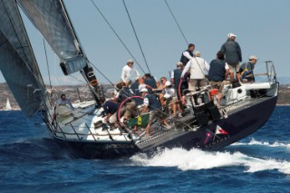 Maxi Yacht Rolex Cup 2009 is the best maxi sailing regatta in the calendar, featuring dramatic action and big sailing and racing boats on the blue water of Costa Smeralda