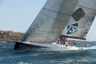 Maxi Yacht Rolex Cup 2009 is the best maxi sailing regatta in the calendar, featuring dramatic action and big sailing and racing boats on the blue water of Costa Smeralda