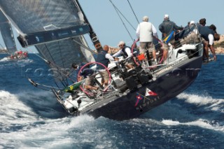 Maxi Yacht Rolex Cup 2009 is the best maxi sailing regatta in the calendar, featuring dramatic action and big sailing and racing boats on the blue water of Costa Smeralda