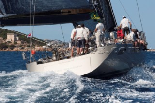 Maxi Yacht Rolex Cup 2009 is the best maxi sailing regatta in the calendar, featuring dramatic action and big sailing and racing boats on the blue water of Costa Smeralda