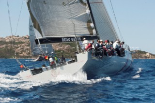 Maxi Yacht Rolex Cup 2009 is the best maxi sailing regatta in the calendar, featuring dramatic action and big sailing and racing boats on the blue water of Costa Smeralda