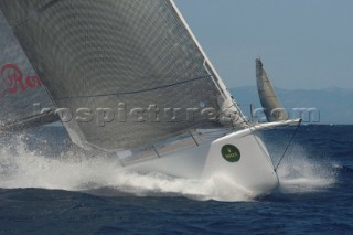 Maxi Yacht Rolex Cup 2009 is the best maxi sailing regatta in the calendar, featuring dramatic action and big sailing and racing boats on the blue water of Costa Smeralda