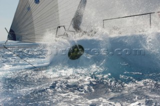 Maxi Yacht Rolex Cup 2009 is the best maxi sailing regatta in the calendar, featuring dramatic action and big sailing and racing boats on the blue water of Costa Smeralda