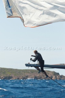 Maxi Yacht Rolex Cup 2009 is the best maxi sailing regatta in the calendar, featuring dramatic action and big sailing and racing boats on the blue water of Costa Smeralda