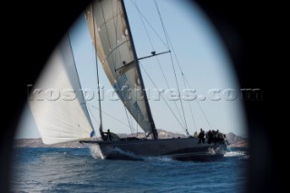 Maxi Yacht Rolex Cup 2009 is the best maxi sailing regatta in the calendar, featuring dramatic action and big sailing and racing boats on the blue water of Costa Smeralda