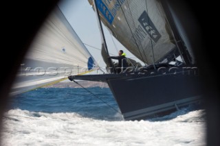 Maxi Yacht Rolex Cup 2009 is the best maxi sailing regatta in the calendar, featuring dramatic action and big sailing and racing boats on the blue water of Costa Smeralda