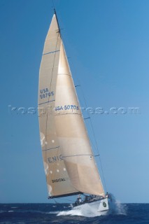 Maxi Yacht Rolex Cup 2009 is the best maxi sailing regatta in the calendar, featuring dramatic action and big sailing and racing boats on the blue water of Costa Smeralda