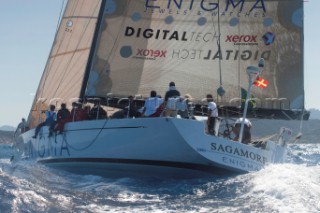 Maxi Yacht Rolex Cup 2009 is the best maxi sailing regatta in the calendar, featuring dramatic action and big sailing and racing boats on the blue water of Costa Smeralda