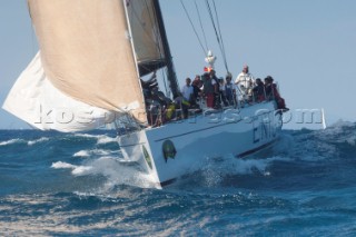 Maxi Yacht Rolex Cup 2009 is the best maxi sailing regatta in the calendar, featuring dramatic action and big sailing and racing boats on the blue water of Costa Smeralda