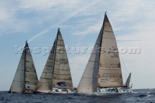 Maxi Yacht Rolex Cup 2009 is the best maxi sailing regatta in the calendar, featuring dramatic action and big sailing and racing boats on the blue water of Costa Smeralda