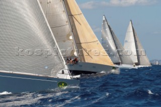 Maxi Yacht Rolex Cup 2009 is the best maxi sailing regatta in the calendar, featuring dramatic action and big sailing and racing boats on the blue water of Costa Smeralda