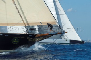 Maxi Yacht Rolex Cup 2009 is the best maxi sailing regatta in the calendar, featuring dramatic action and big sailing and racing boats on the blue water of Costa Smeralda