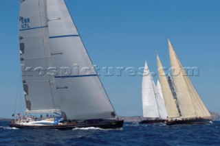 Maxi Yacht Rolex Cup 2009 is the best maxi sailing regatta in the calendar, featuring dramatic action and big sailing and racing boats on the blue water of Costa Smeralda