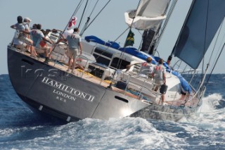 Maxi Yacht Rolex Cup 2009 is the best maxi sailing regatta in the calendar, featuring dramatic action and big sailing and racing boats on the blue water of Costa Smeralda