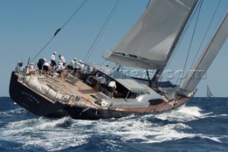 Maxi Yacht Rolex Cup 2009 is the best maxi sailing regatta in the calendar, featuring dramatic action and big sailing and racing boats on the blue water of Costa Smeralda