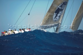 Maxi Yacht Rolex Cup 2009 is the best maxi sailing regatta in the calendar, featuring dramatic action and big sailing and racing boats on the blue water of Costa Smeralda