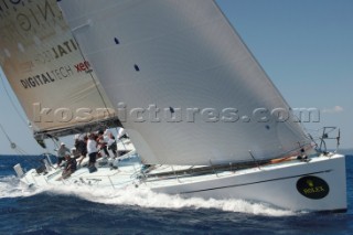 Maxi Yacht Rolex Cup 2009 is the best maxi sailing regatta in the calendar, featuring dramatic action and big sailing and racing boats on the blue water of Costa Smeralda