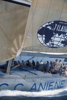 Maxi Yacht Rolex Cup 2009 is the best maxi sailing regatta in the calendar, featuring dramatic action and big sailing and racing boats on the blue water of Costa Smeralda