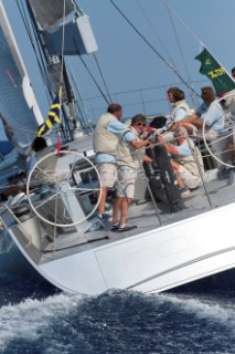 Maxi Yacht Rolex Cup 2009 is the best maxi sailing regatta in the calendar, featuring dramatic action and big sailing and racing boats on the blue water of Costa Smeralda