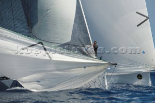 Maxi Yacht Rolex Cup 2009 is the best maxi sailing regatta in the calendar, featuring dramatic action and big sailing and racing boats on the blue water of Costa Smeralda