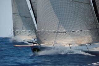 Maxi Yacht Rolex Cup 2009 is the best maxi sailing regatta in the calendar, featuring dramatic action and big sailing and racing boats on the blue water of Costa Smeralda